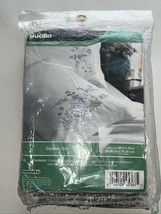 2014 Plaid Bucilla Garden Girl Stamped Pillowcases Emboridery Kit WM4536... - $16.25