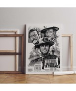 Clint Eastwood The Good The Bad And The Ugly Print Wall Art Canvas. Printed - $36.07 CAD+