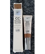 CC+ Nude Glow Lightweight Foundation Glow Serum with SPF 40 Deep Mocha E... - $16.39 CAD