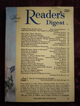 Readers Digest June 1971 Gordon Heath Ethel Merman Trevor Armbrister Mekong - £11.44 GBP