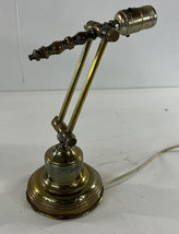 Vintage Industrial Brass Steam Punk Style Articulating Desk Lamp - £38.66 GBP
