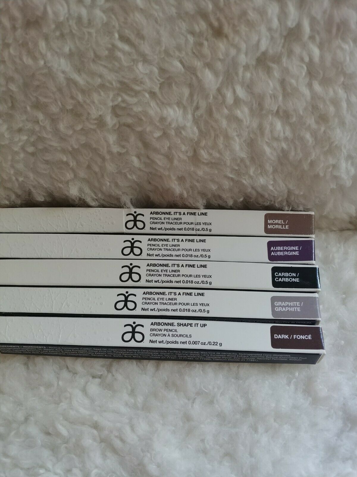 Arbonne It's a fine line Brow pencil & eyeliner  carbon,Aubergine,Graphite,Morel - $41.95