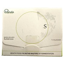 Manda Wellness Superfood Fermented Botanical Prebiotic 7 Sachets - $18.75