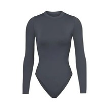 Skims Swim Long Sleeve One Piece Swimsuit Sz XS/S Color Gunmetal New! Sold Out - £37.54 GBP