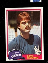 1981 TOPPS TRADED #823 DAVE REVERING NM YANKEES *X73914 - $0.98