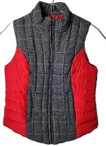 Ruff Hewn Women S Wool Blend Fleece Quilted Warm Cold Outdoor Vest - £24.44 GBP