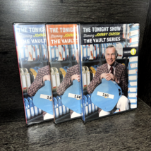 The Tonight Show DVD Starring Johnny Carson Vault Series Vol 1, 5, 6 NEW SEALED - £11.38 GBP