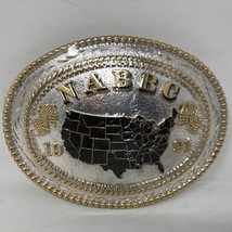 VTG NIP Award Design Medals Silversmith NABBC 1991 United States Belt Buckle - £78.61 GBP