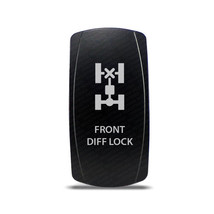 CH4x4 Rocker Switch Front Diff Lock  Symbol -  Vertical - Red LED - £14.04 GBP