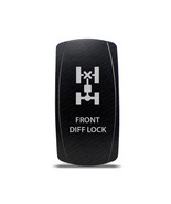 CH4x4 Rocker Switch Front Diff Lock  Symbol -  Vertical - Red LED - £13.99 GBP