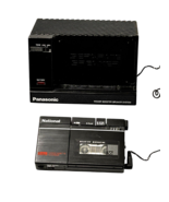 Vtg National Microcassette Recorder RN-Z36 +Panasonic Speaker Docking FO... - $90.54 CAD