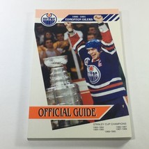 VTG NHL Official Guide 1990-1991 - Edmonton Oilers / Team Captain Mark Messier - £11.34 GBP