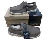 Hey Dude Wally L Stretch | Men&#39;s Shoes | Chocolate Brown | Slip On | Size 9 - $52.99