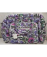 Vera Bradley Lavender Meadow Iconic Weekender Travel Bag NWT - €107,03 EUR