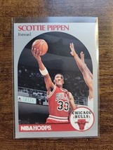 Scottie Pippen 1990-1991 NBA Hoops #69 - Chicago Bulls - NBA - Fresh Pull - £3.86 GBP
