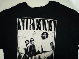 Nirvana Band T-Shirt Mens XXL 2013 Graphic Kurt Cobain Grunge Rock Tultex Rare - £27.62 GBP