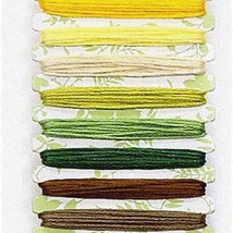 Olympus Blossom Threads - Vibrant Embroidery Floss Sampler for a Cheerful Garden - $30.64