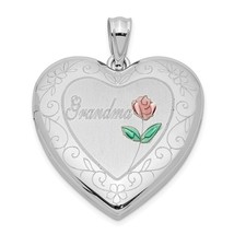 Sterling Silver Grandma Heart Locket - £103.00 GBP