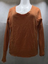 Mossimo Supply Pullover Sweater Orange Womans Size 2XL KG - $19.80