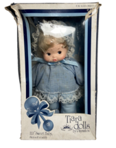 Tiara Doll by Playmates Vintage New  11 1/2 inch Soft &amp; Cuddly 1986 Collectible! - £15.83 GBP