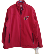 Arizona Cardinals Football Team Apparel Men&#39;s Full Zip XXL Red Jacket - £36.93 GBP