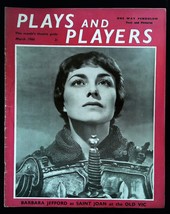 Plays And Players Magazine March 1960 mbox1508 Barbara Jefford As Saint Joan - £4.98 GBP