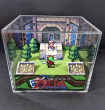 Zelda 2D Ocarina of time - 3D Cube Handmade Diorama - Video Games – Shadowbox - £54.18 GBP