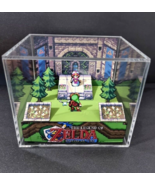 Zelda 2D Ocarina of time - 3D Cube Handmade Diorama - Video Games – Shad... - £54.09 GBP
