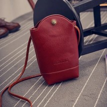 Women&#39;s Mobile Phone Bag Female Messenger  Bags Crossbody Retro Pu Leather Bags  - £84.14 GBP