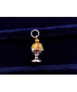 Jezlaine Sterling Silver Enameled Ice Cream Sundae Charm - $9.50