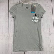 Los Angeles Kings Quick 32 NHL Small Reebok Casual T-Shirt Gray New Women - $13.94 CAD