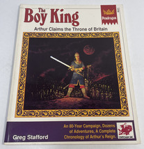 The Boy King Arthur Claims the Throne of Britain Stafford (1991 Book, Pendragon) - £7.82 GBP