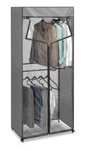 Gunmetal Double Rod Clothing Wardrobe - £127.09 GBP