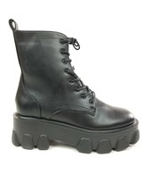 Retro Things Just Got Cleated Platform Chunky Boots Size US 6 EU 39 - £39.83 GBP