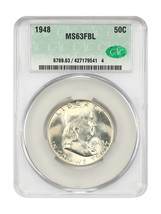 1948 50C CACG MS63FBL - $101.85