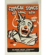 Vintage Paper COMICAL SONGS of Long Ago Belmont Music 1938 Piano Song Book - £10.82 GBP