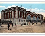 New York Central Railroad Statiion Rochester NY WB Postcard W19 - £2.32 GBP