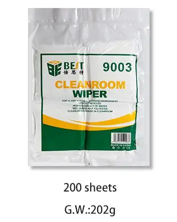 BST-9003 Cleanroom Wiper MiAnti-Static Non-Dust Cloth Cleaning Tool For ... - £50.88 GBP