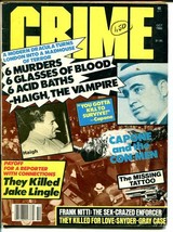 Crime Magazine October 1980-MURDER-CAPONE-FRANK NITTI-VAMPIRE Vg - £37.48 GBP