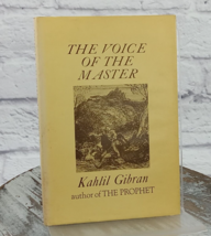 The Voice Of The Master By Kahlil Gibran 1958 HC/DJ Book - £19.02 GBP