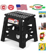 13” Heavy Duty Foldable Stool - Modern Non-Slip Design for All Rooms - $663.47 MXN