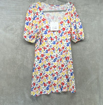 RIXO Floral Short Sleeve Front Button-Up Dress size 12 (C28) - £30.69 GBP