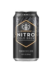 Starbucks Nitro Cold Brew Canned Coffee 9.6FL Ounce of Premium Coffee (Black Uns - $28.70