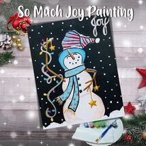 DIY So Much Joy Snowman Painting Kit - Paint Your Own - Hand-Drawn - Can... - $35.00