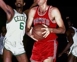 BOB PETTIT BILL RUSSELL 8X10 PHOTO ST. LOUIS HAWKS CELTICS BASKETBALL MI... - £3.88 GBP