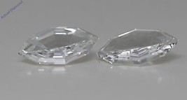 A Pair Of Marquise Natural Mined Loose Diamonds (1.1 Ct,h Color,vs1 Clarity) - £3,193.24 GBP