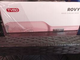 TYMO ROVY Wave Curling Iron 1.25-inch Ceramic 3-Barrel Pink - $24.50
