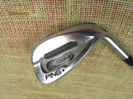 Ping Tour-W Brushed Silver 52* 12 W-Grind Black Dot AWT Stiff Steel Mens... - £35.24 GBP