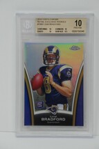 2010 Topps Chrome Retail Exclusive #TMB1 Sam Bradford RC Beckett 10 PRISTINE** - £63.86 GBP