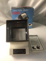 Capital 2-WAY SLIDE VIEWER Working Condition With Box and instructions Vintage - £8.93 GBP